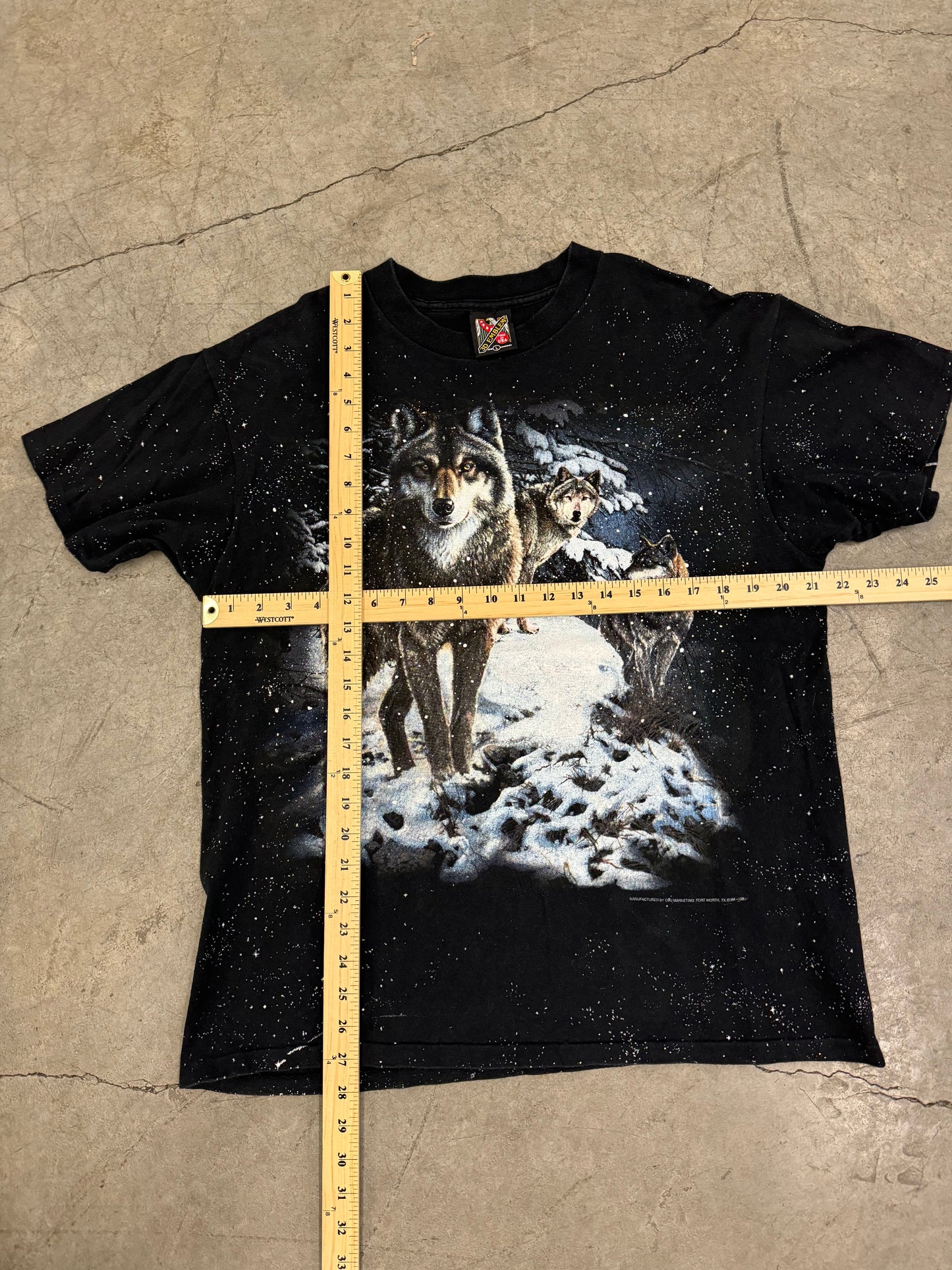 90s Wolf 3D Emblem Tee (L)