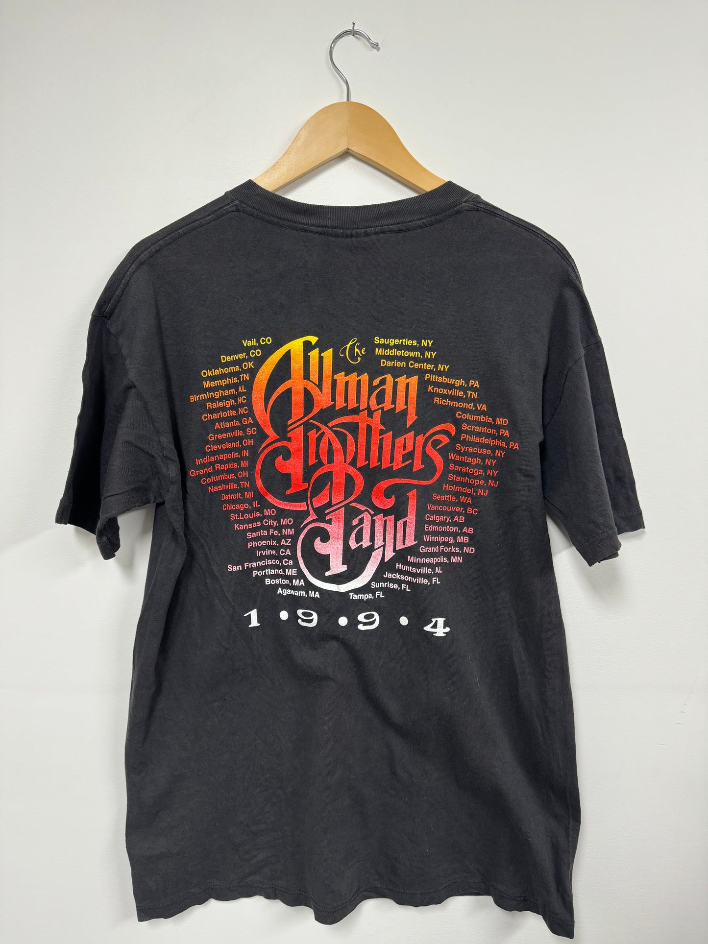 Allman Brothers Band Tee 1990 Tour (L)