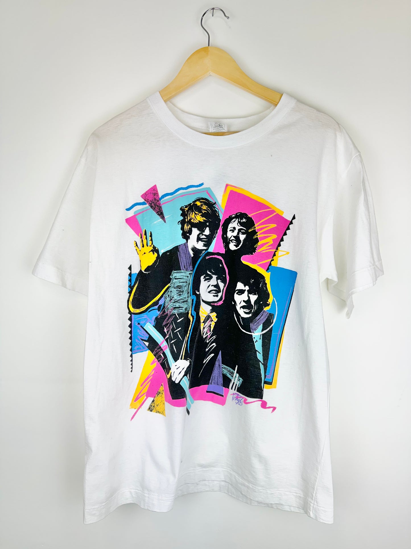 The Beatles Back Stage Pass Tee (S)