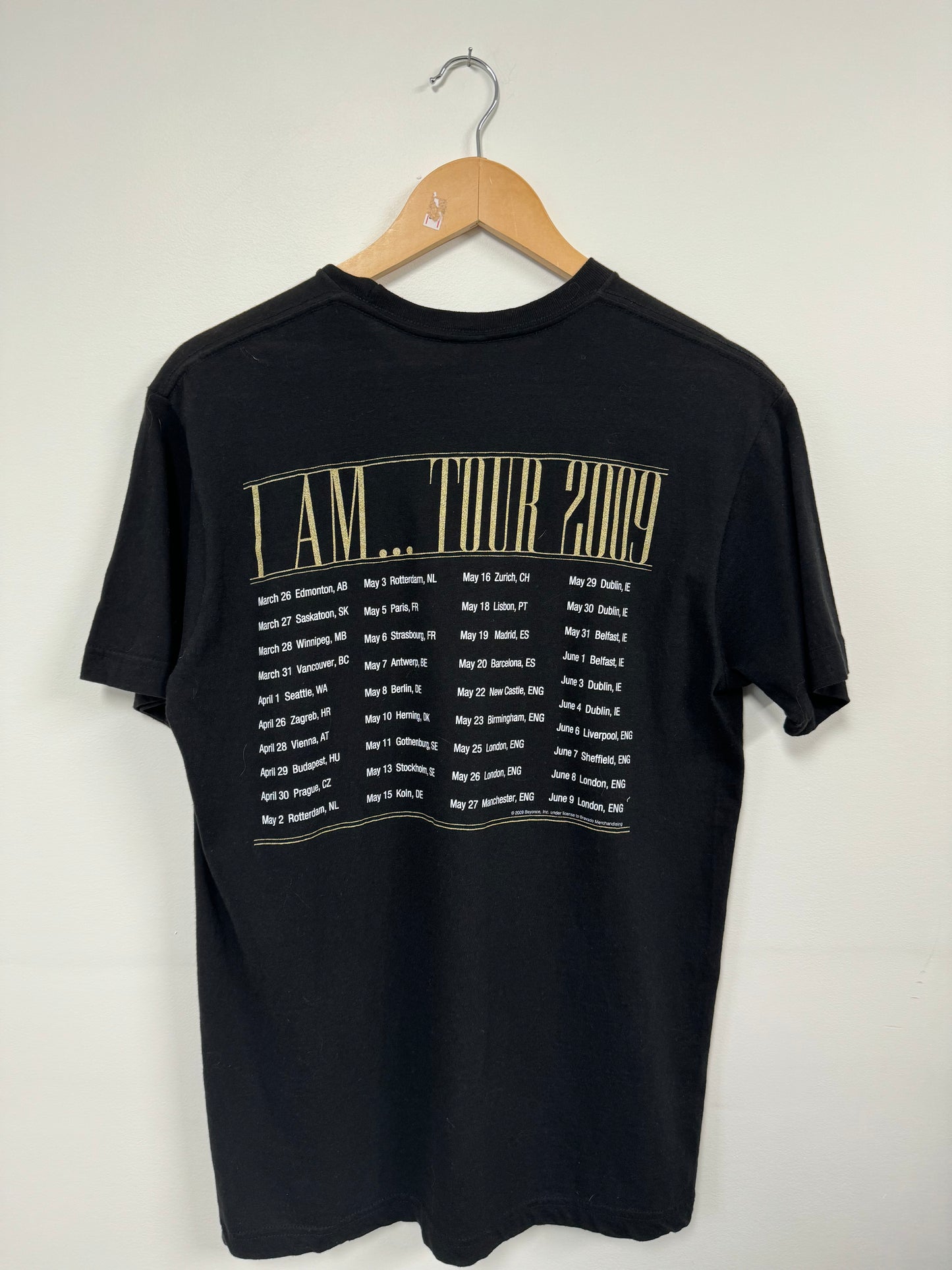 Beyoncé 2009 I Am Tour Tee (M)