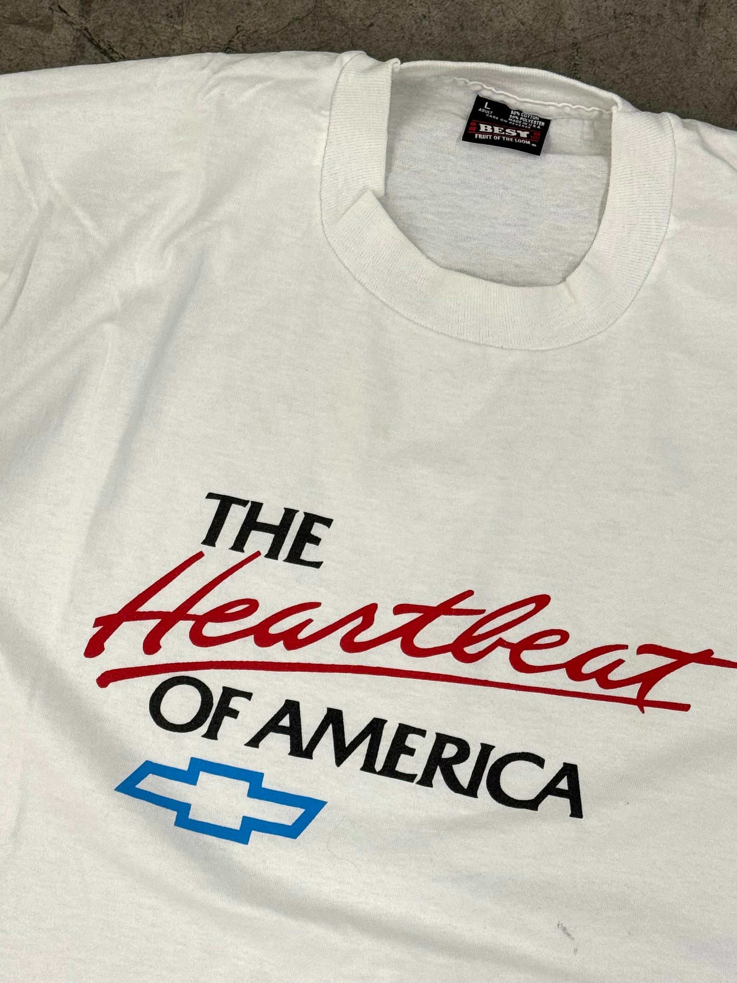 The Heartbeat of America 1980s Chevy Tee (M/L)