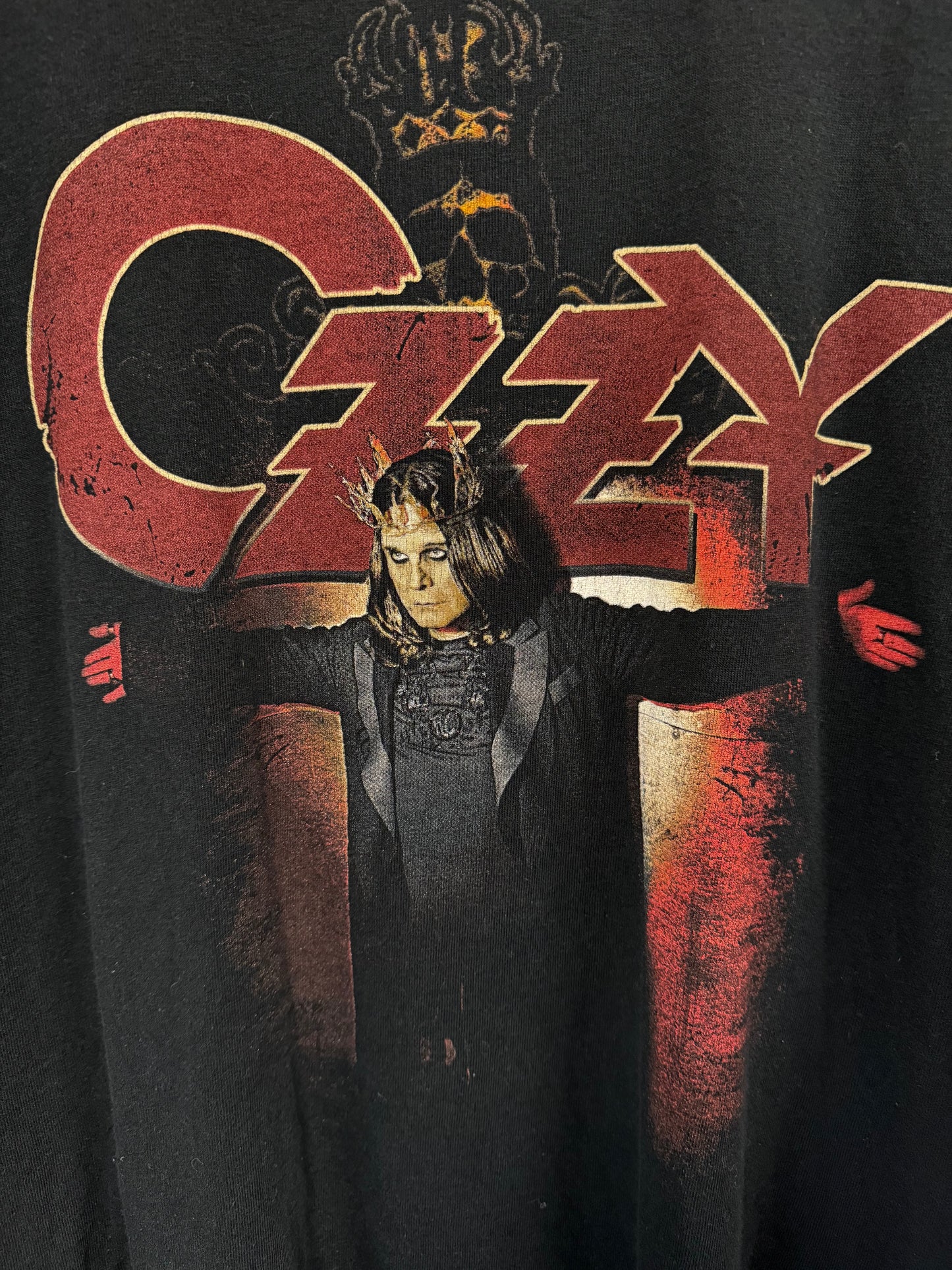 Ozzy Osbourne 2007 Black Rain Tour Shirt (XXL)