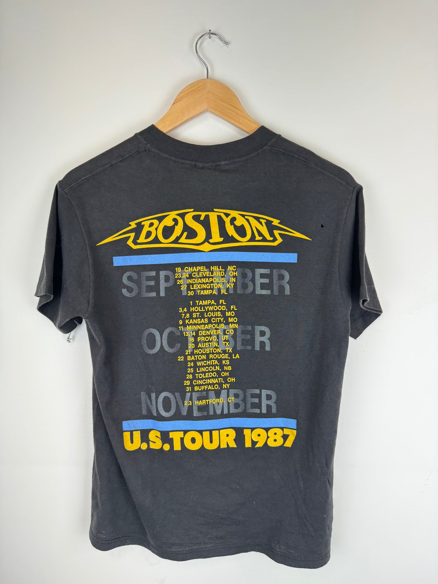 Boston 1987 Tour Shirt (S/M)