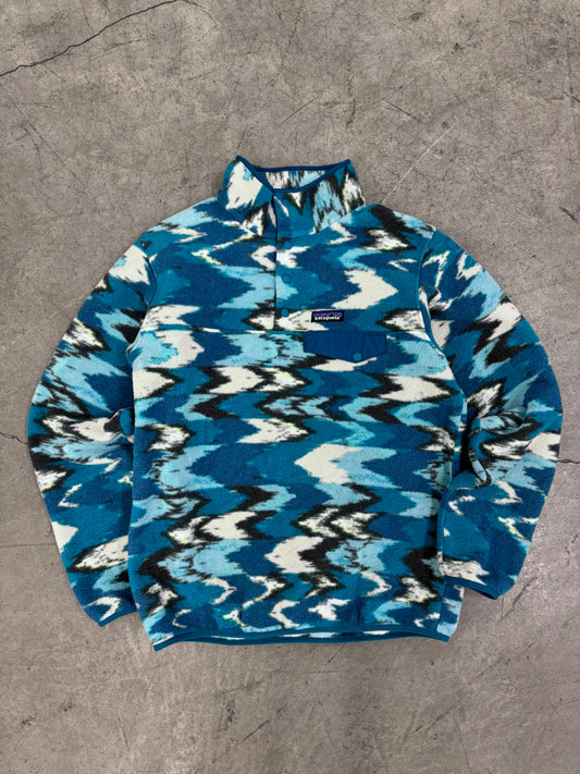 Patagonia Patterned Synchilla Snap Fleece (M)