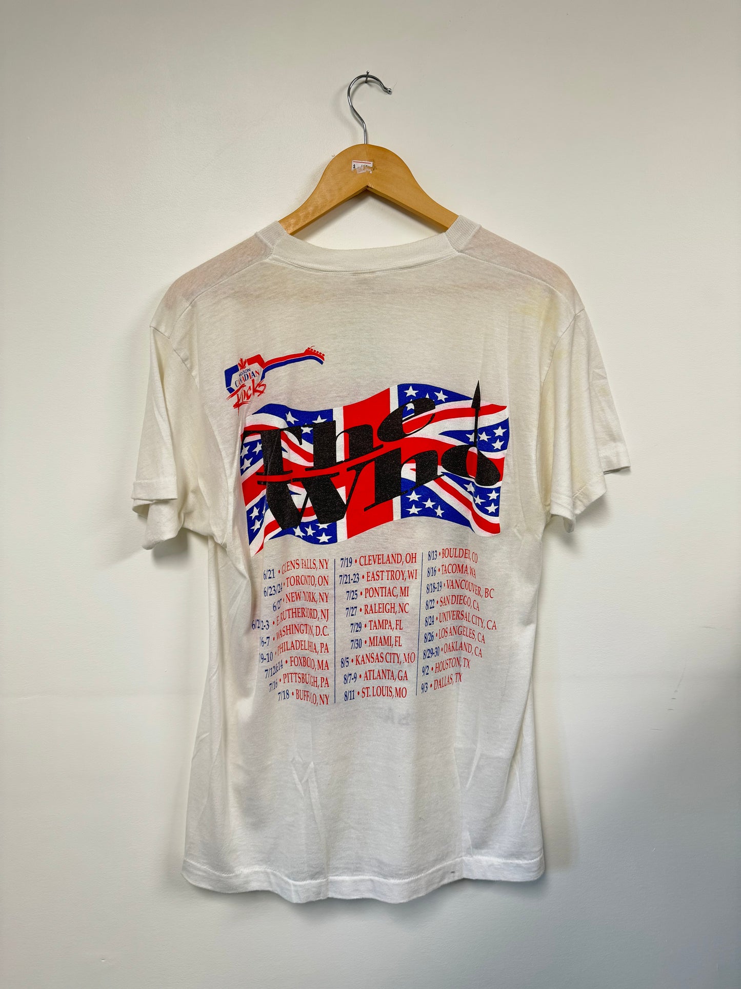 The Who 1989 Tour Shirt (L)