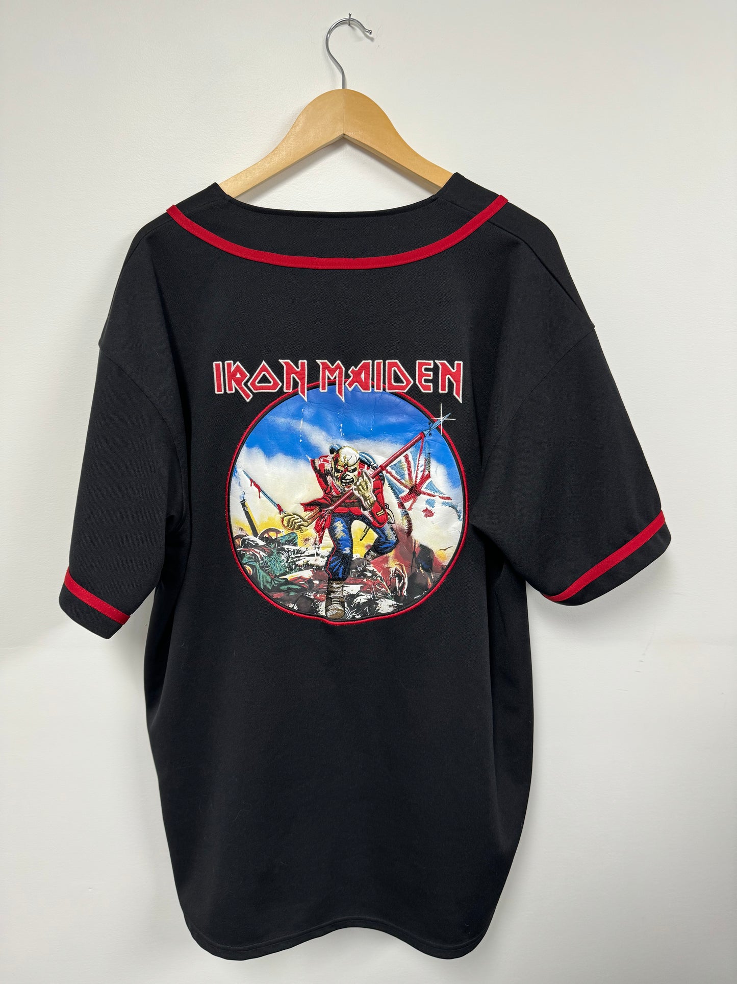 Iron Maiden The Trooper Baseball Jersey (XL)