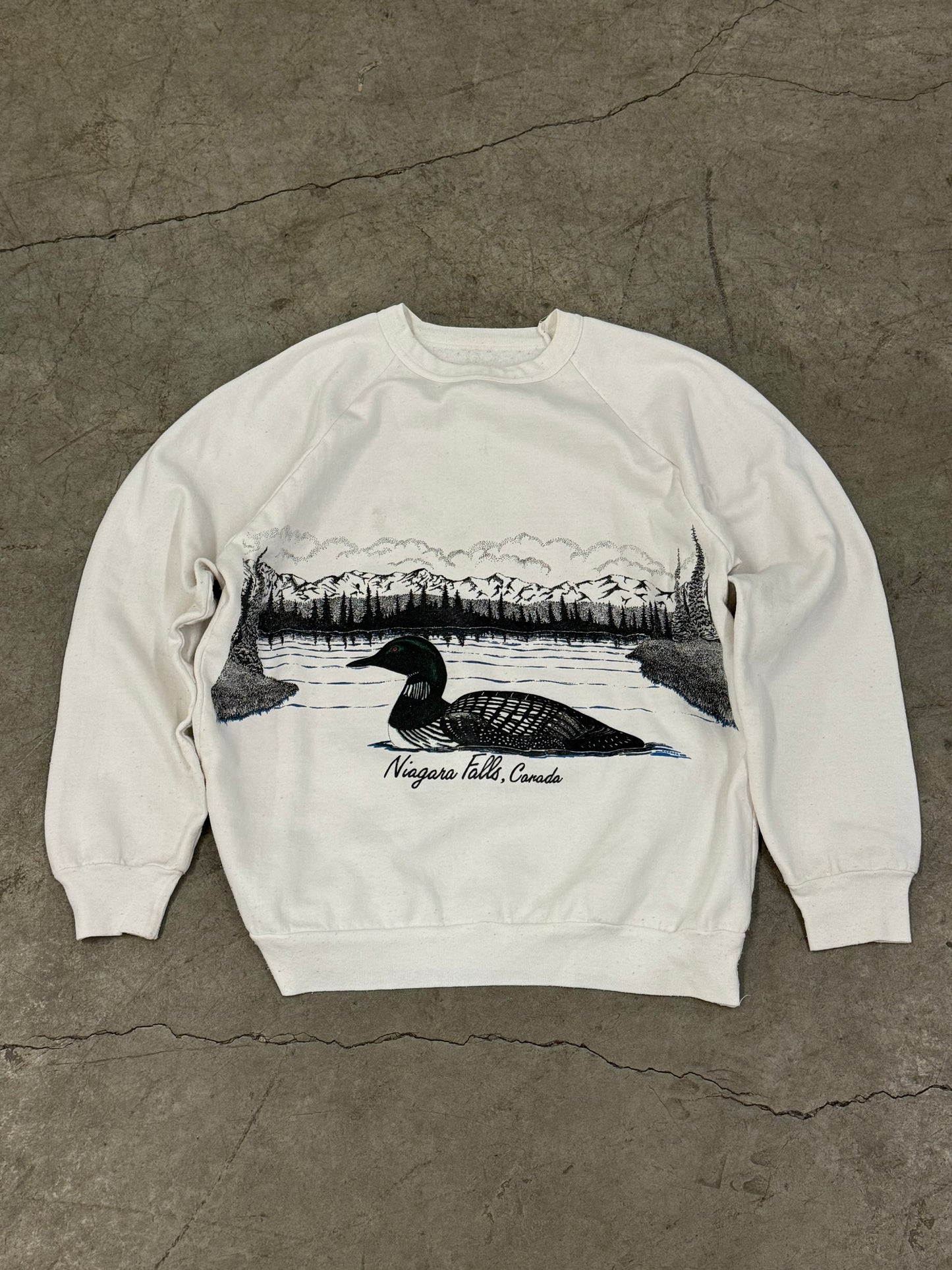 80s Nature Wrap Around Crewneck