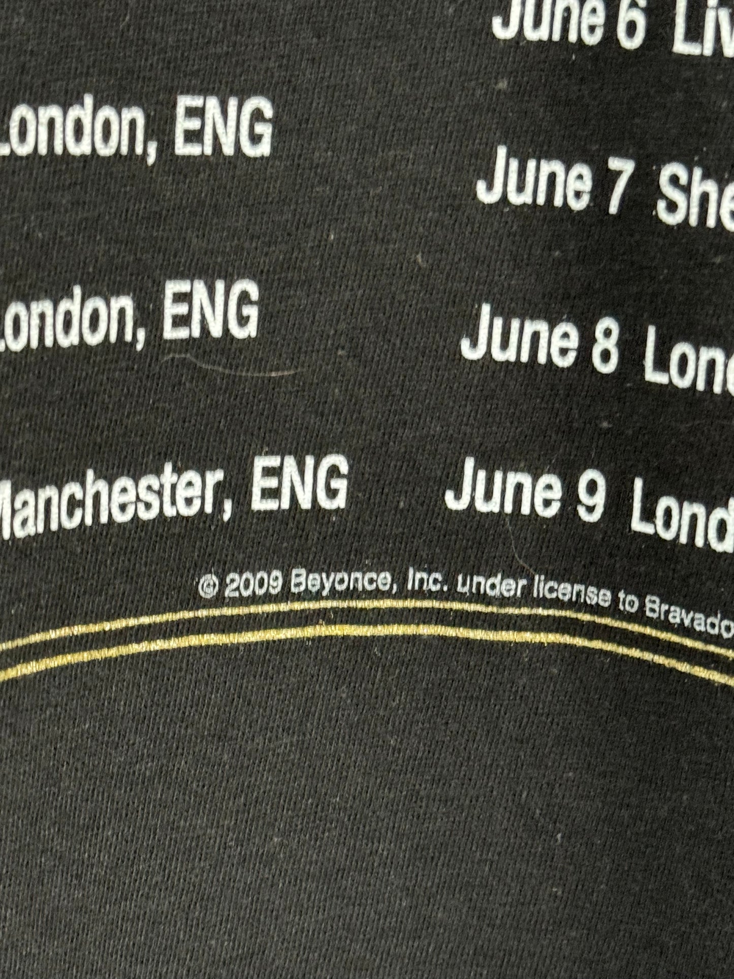 Beyoncé 2009 I Am Tour Tee (M)