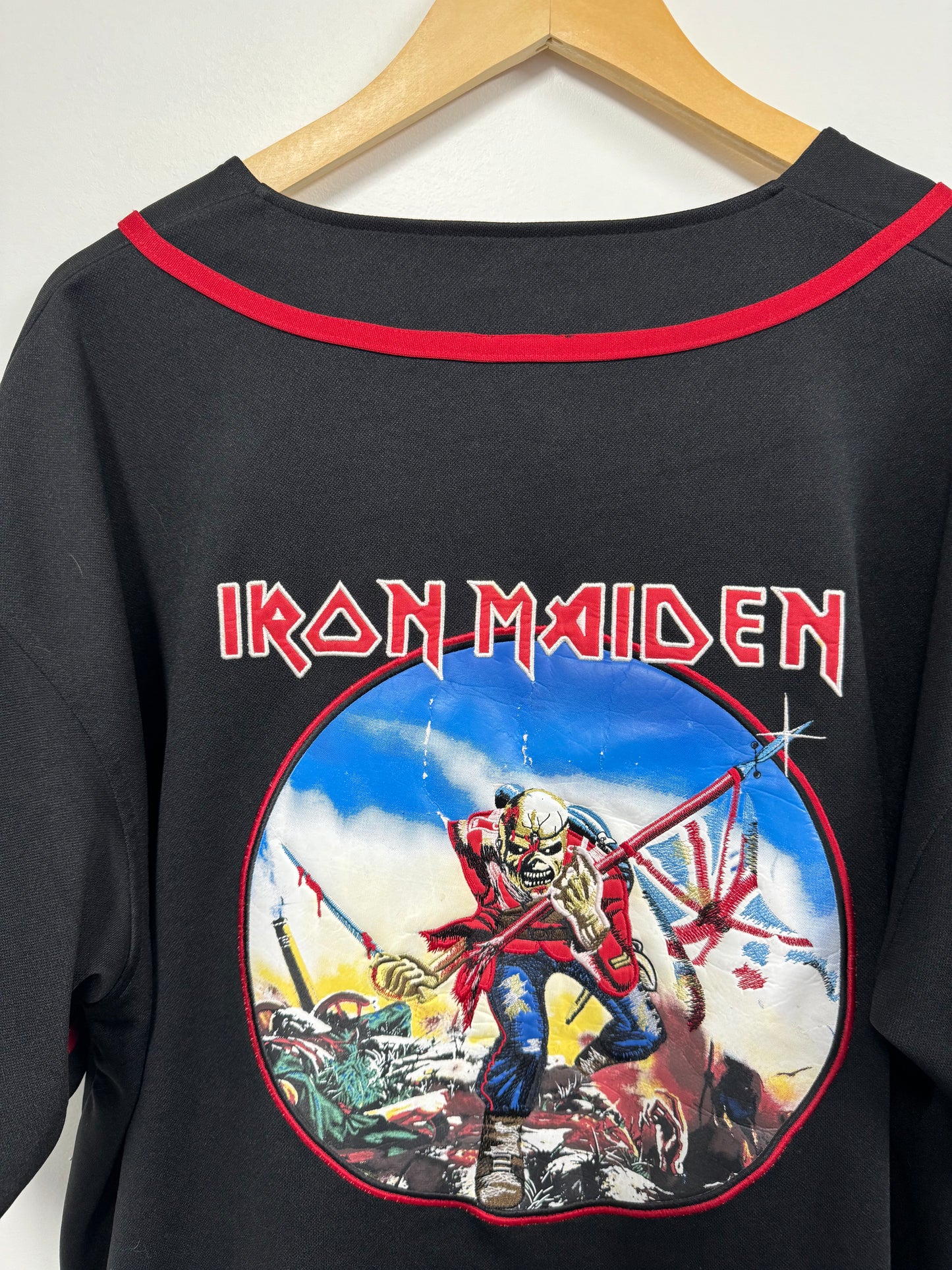 Iron Maiden The Trooper Baseball Jersey (XL)