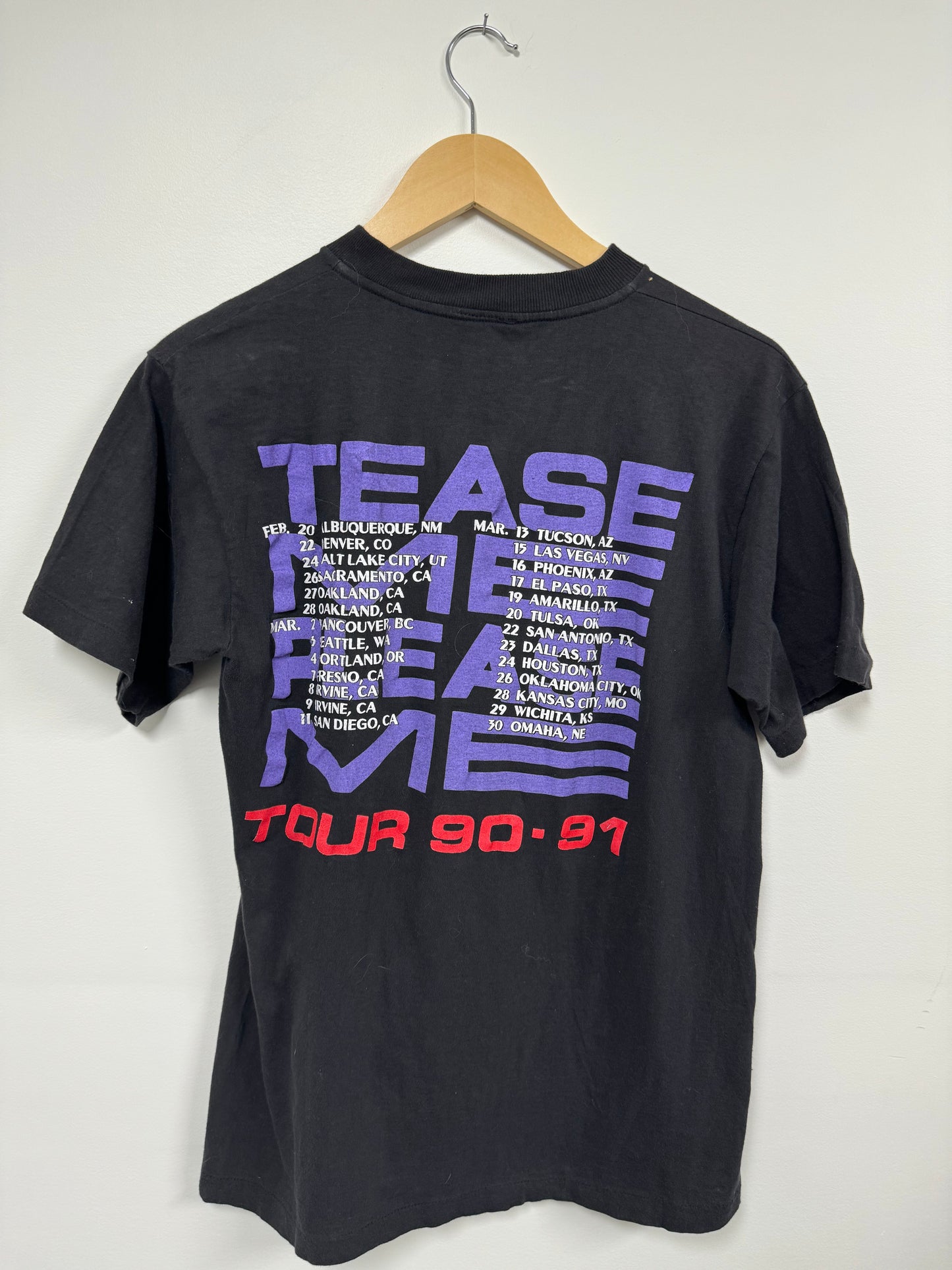 Scorpions 1990 Tease Me Tour Tee (S)