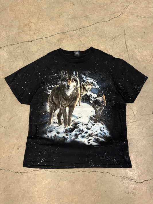 90s Wolf 3D Emblem Tee (L)