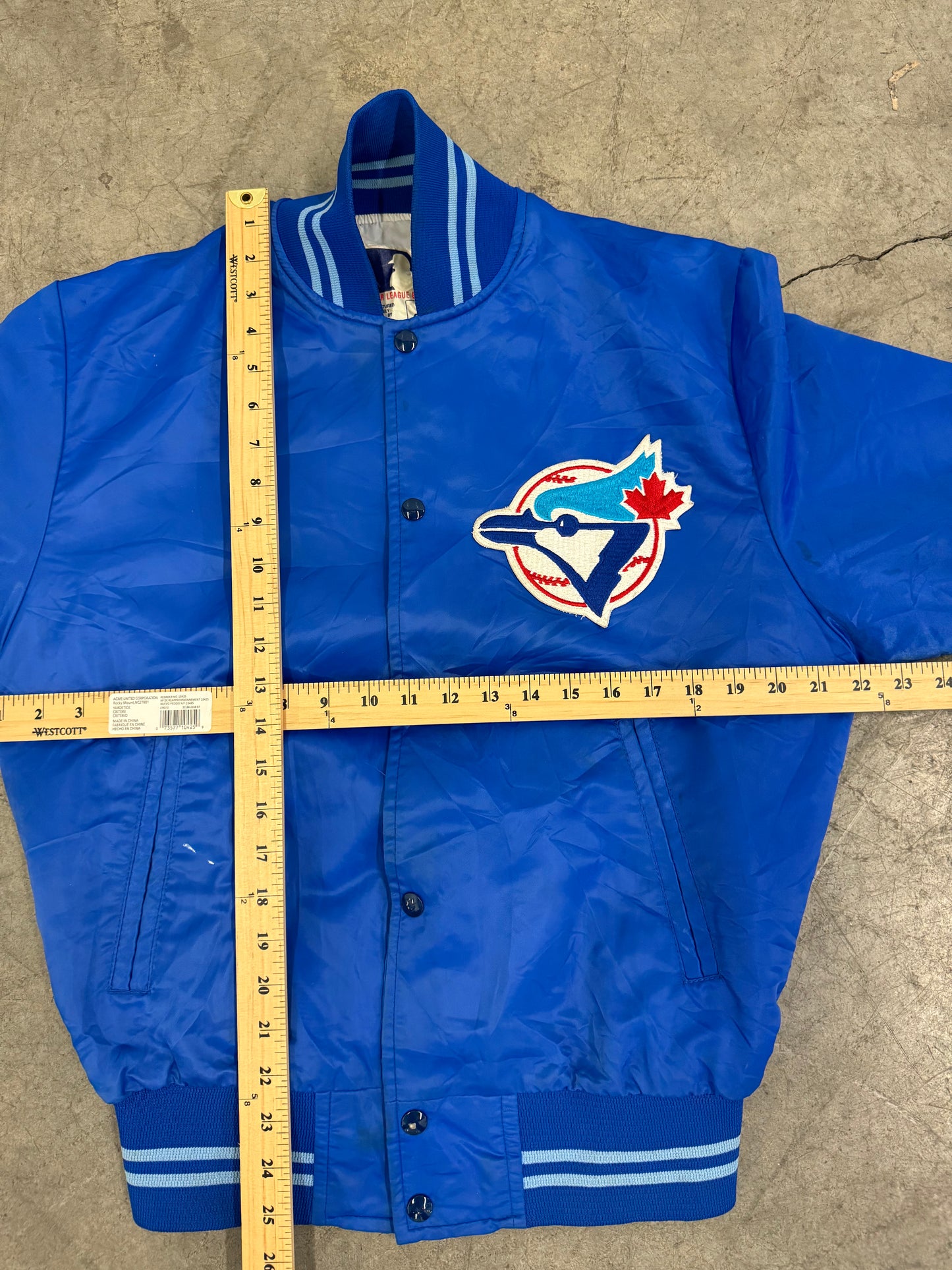 Blue Jays Satin Jacket 1980s (M)