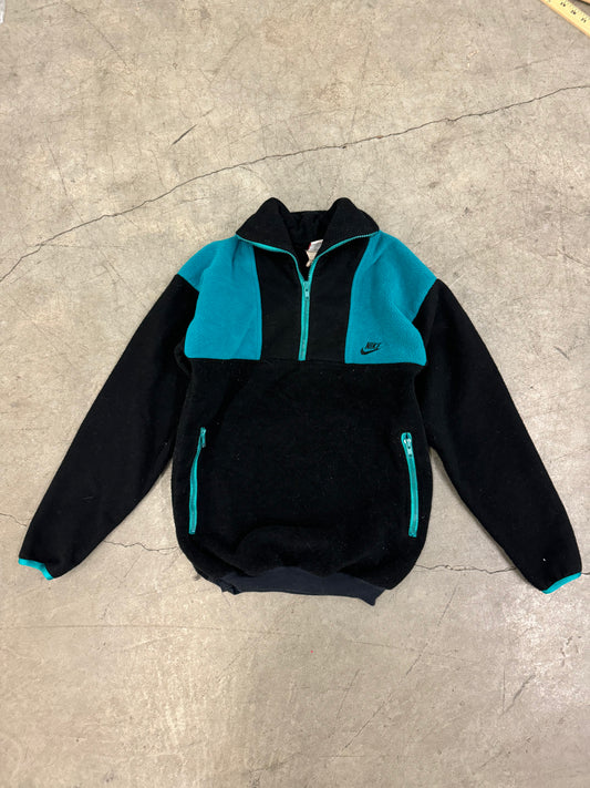 Vintage Nike 1/4 Zip Pullover Fleece (S)