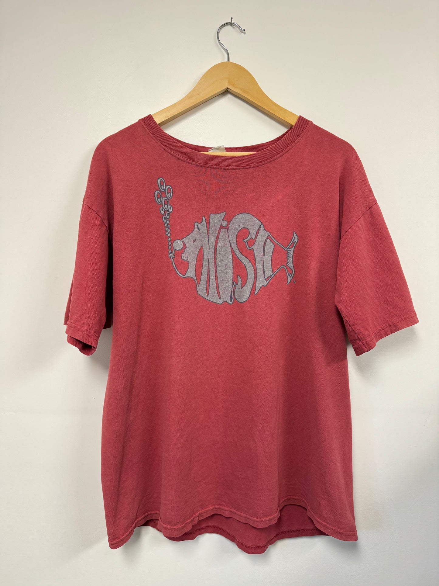 Phish 90's Band Logo Tee Red (L)