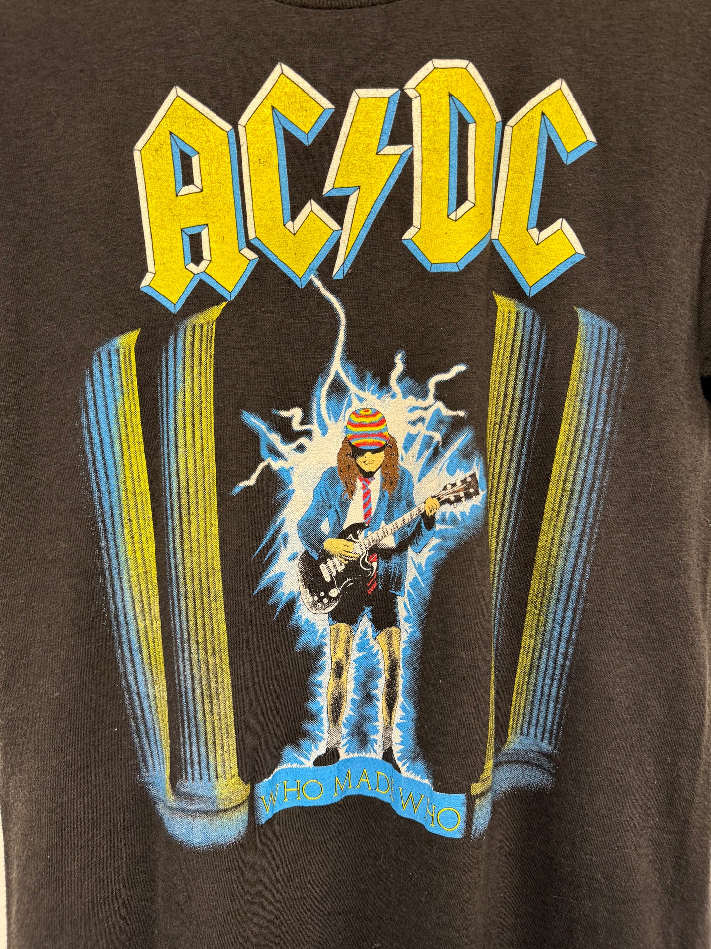 AC-DC Who Made Who Tour Shirt 1986 (S)