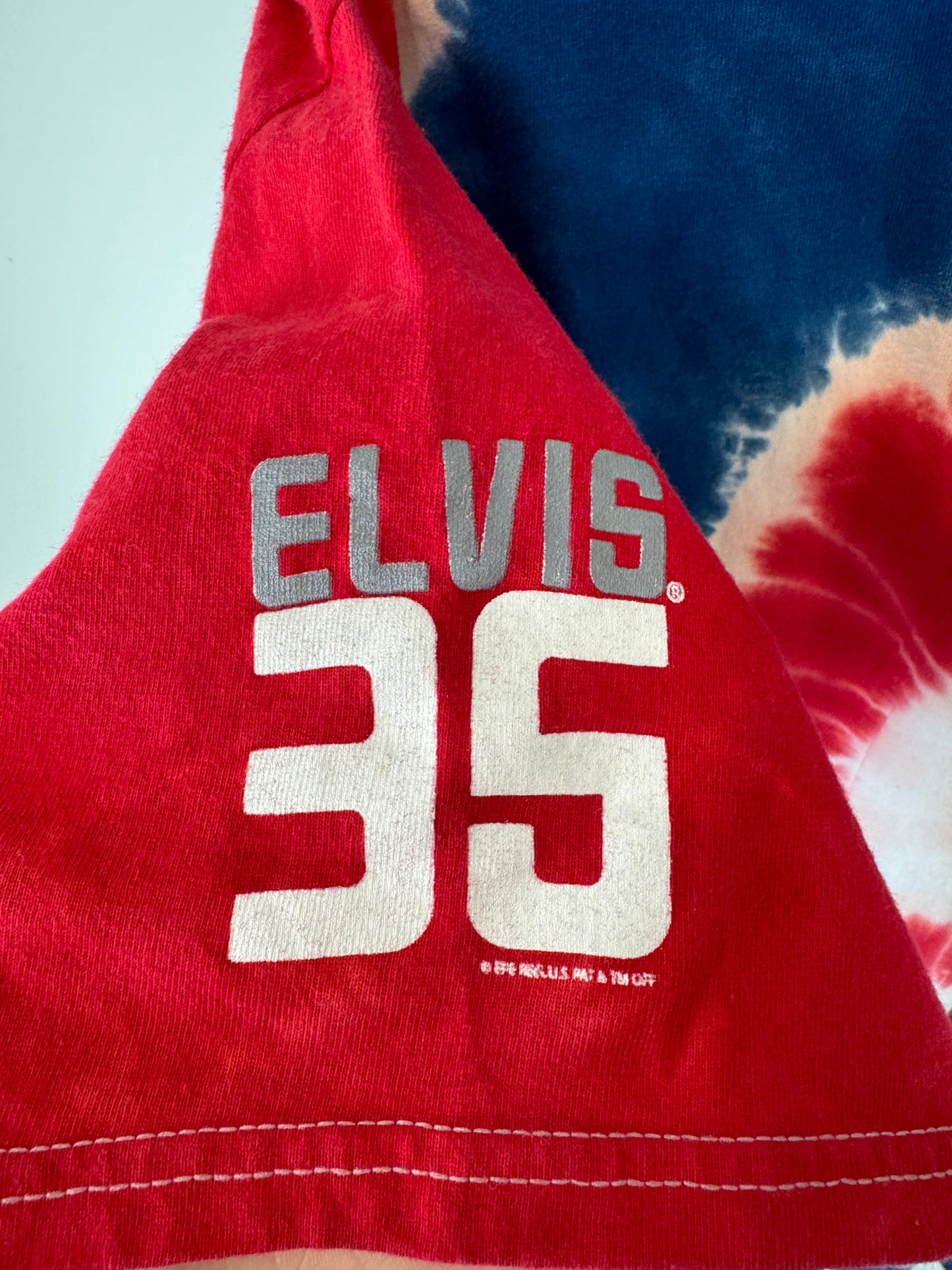 Elvis 35th Anniversary Tie Dye Tee (XL)