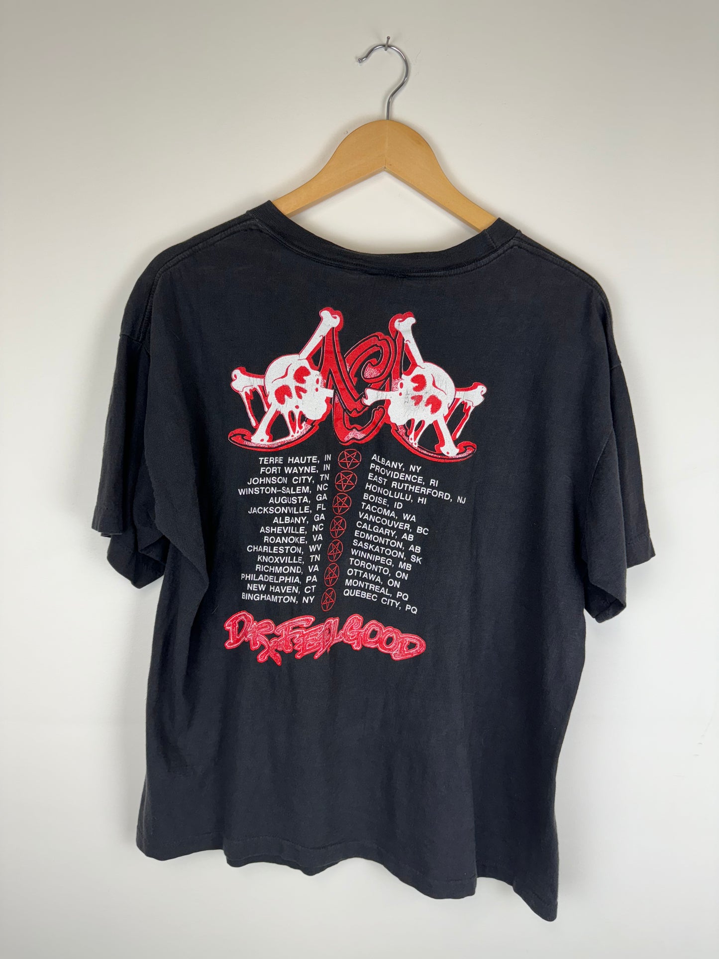 Mötley Crüe Dr Feel Good Tour 1989 Tee (XL)