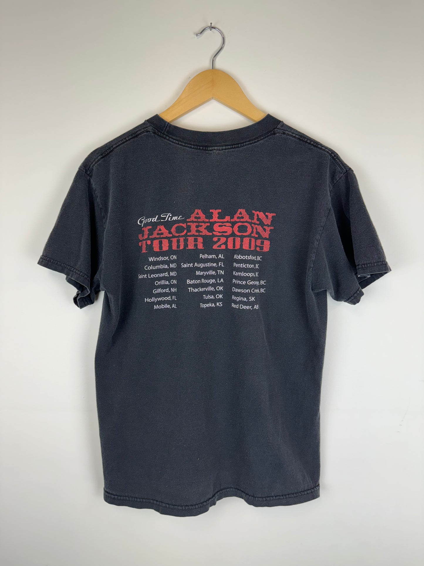 Alan Jackson Good Times 2009 Tour Tee (M)