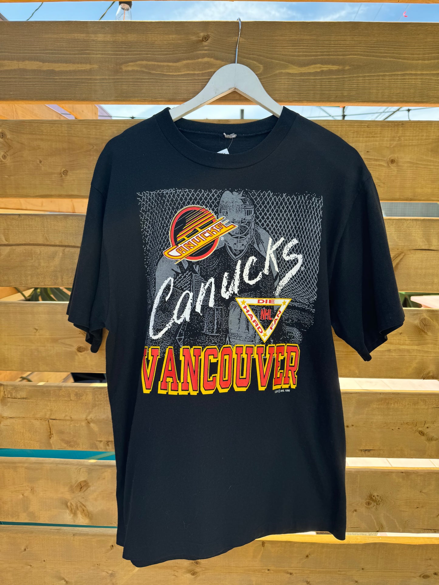 1990 Canucks Tee Goalie